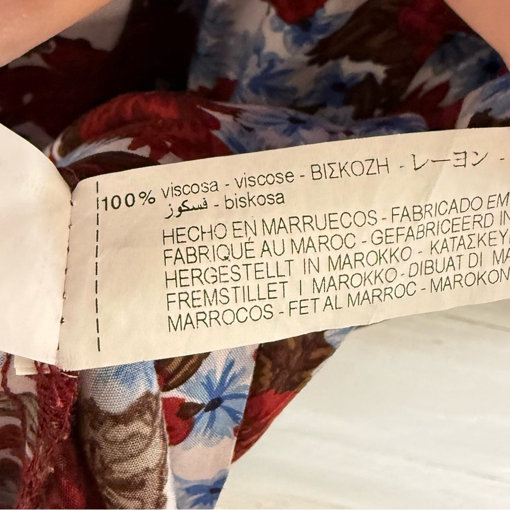 Zara Basic Button Down Sleeveless Shoulder Tie Fl… - image 7